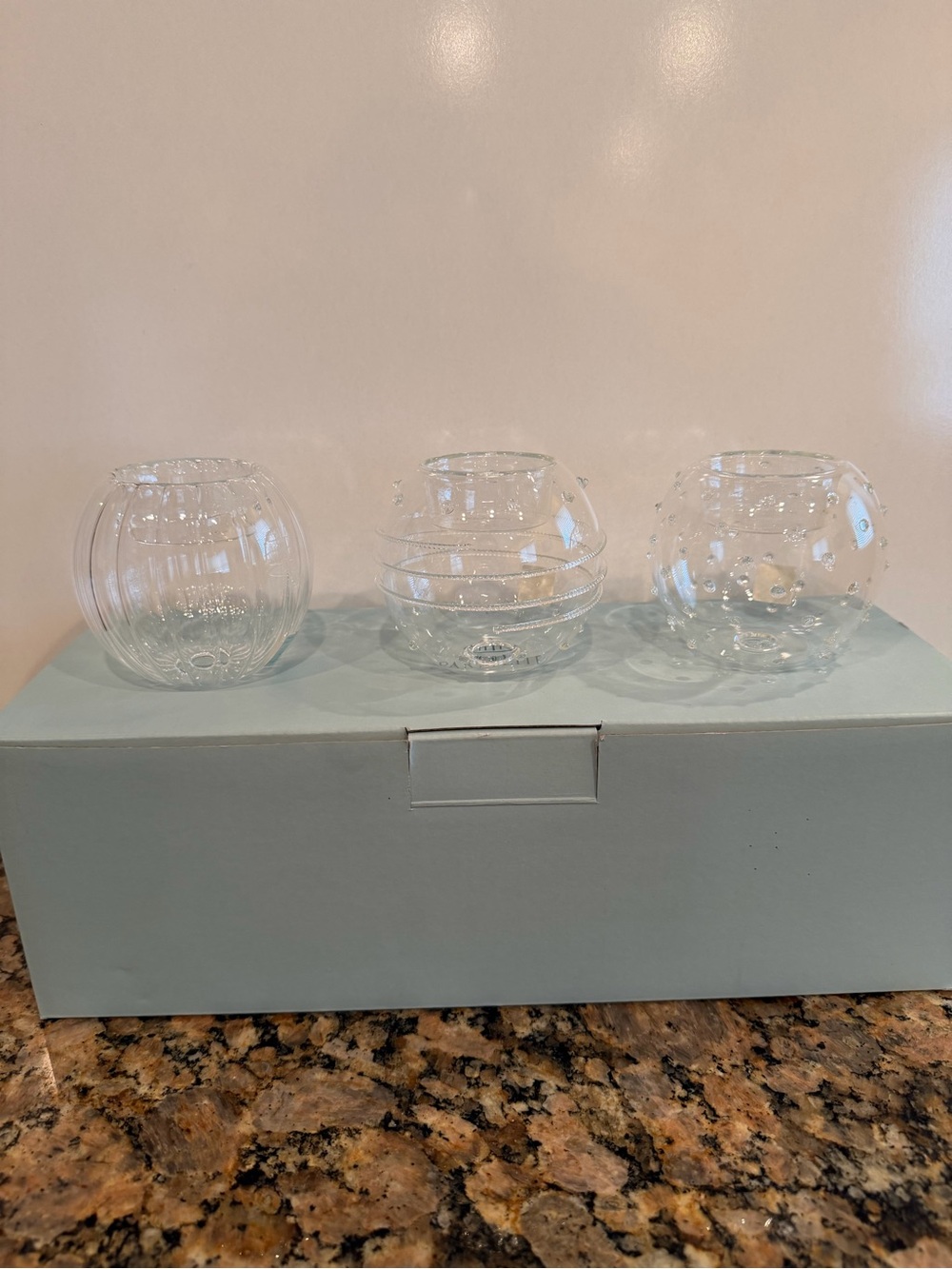 Decorative tea light candle holders